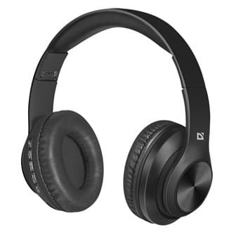 Defender FreeMotion B552 sluchátka s mikrofónom, bezdrôtová, čierna, 2.0, 40 mm meniče typ USB