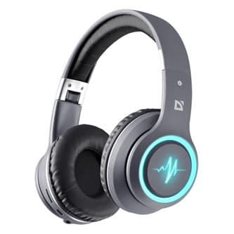Defender FreeMotion B571 sluchátka s mikrofónom, bezdrôtová, šedá, 2.0, 40 mm meniče typ micro-USB 1