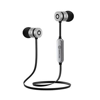 Powerton LIFE ARIVO Bezdrôtové bluetooth slúchadlá, čierno-strieborné 1
