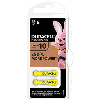 Duracell Jednorazové zinko-vzdušná batéria ZA, 6-pack 1