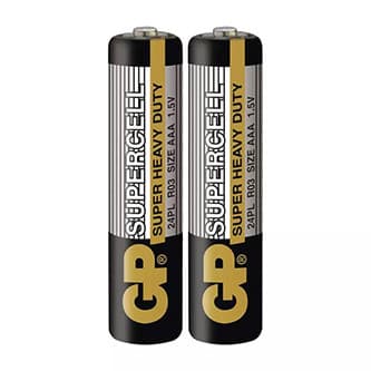 GP Jednorazové zinkouhlíková batéria AAA, 2-pack 1