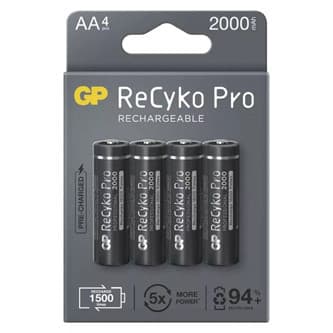 GP Nabíjacia Ni-MH batéria AA, 4-pack 1