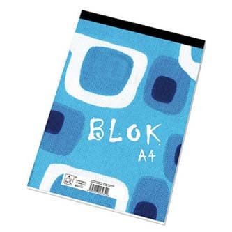 Blok čistý, A4, 50listovpoznámkový 1