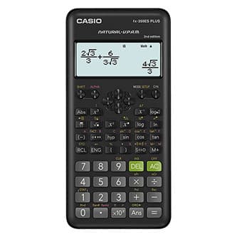 Casio Kalkulačka FX 350 ES PLUS 2E, čierna, stolový 1