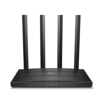 TP-LINK smerovač Archer C6 V3 2.4GHz a 5GHz, extender, prístupový bod, IPv6, 1200Mbps, externá pevná anténa, 802.11ac, Gigabytové pr