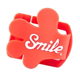 Smile klip na krytku objektívu Giveme5, červený, 16400, DOPRODEJ
