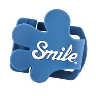 Smile klip na krytku objektívu Giveme5, modrý, 16401, DOPRODEJ