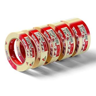 Lepiaca páska, RED CORE, maskovacia, Schuller Eh, klar, žltá, 38mm, 50m, DOPREDAJ