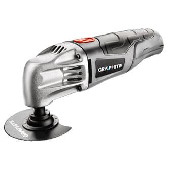 Viacúčelová brúska Graphite 59G020, elektrika (kábel), 230V, 180W, 20000osc./min, 2,8 ° 1