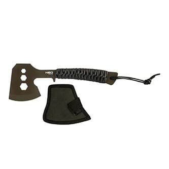Neo Tools kempingová sekera 63-118, celková hmotnosť 266g, dĺžka sekery 26cm 1