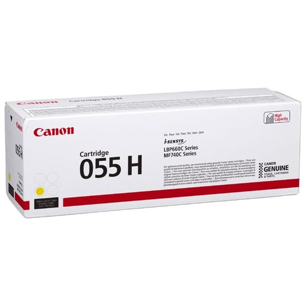 CANON 055H Y - originálny 1