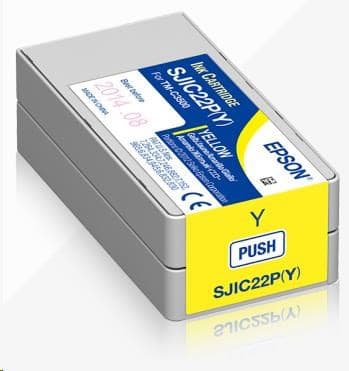 Epson cartridge, žltá 1