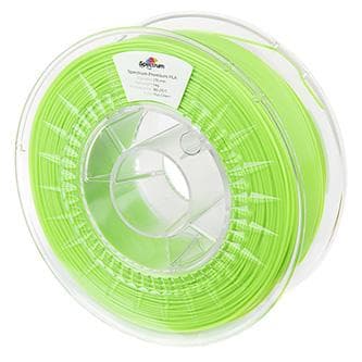Spectrum Filament Premium PLA 1000g, fluorescenčný zelený 1