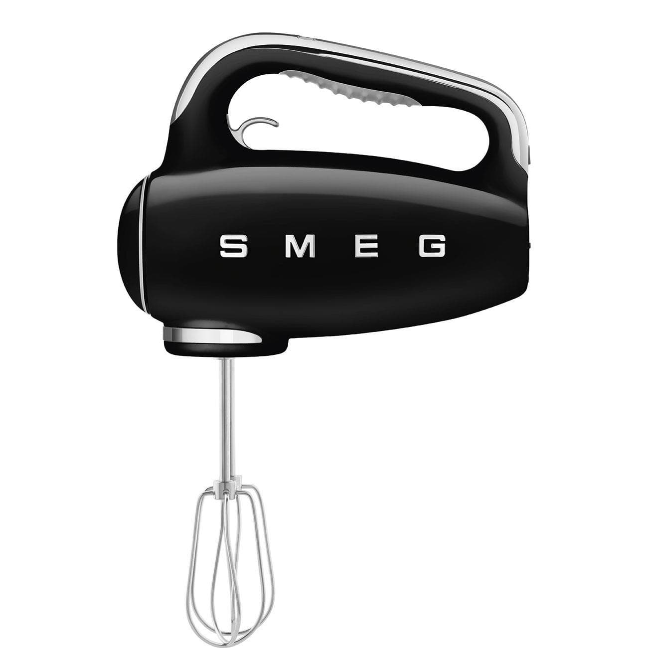 Smeg HMF01BLEU ručný mixér, 250 W, 9 programov, časovač, turbo, elektronický tempomat, čierny