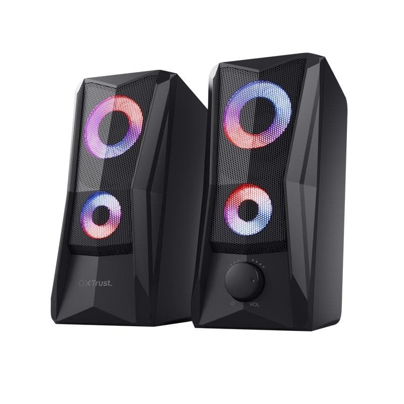 TRUST reproduktory GXT 606 Javv RGB-Illuminated 2.0 Speaker Set, čierna 1