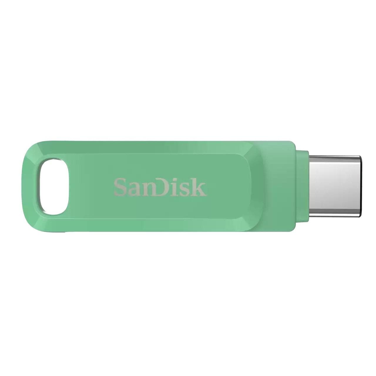 SanDisk Flash Disk 64GB Ultra Dual Drive Go, USB-C 3.2, Zelená 1