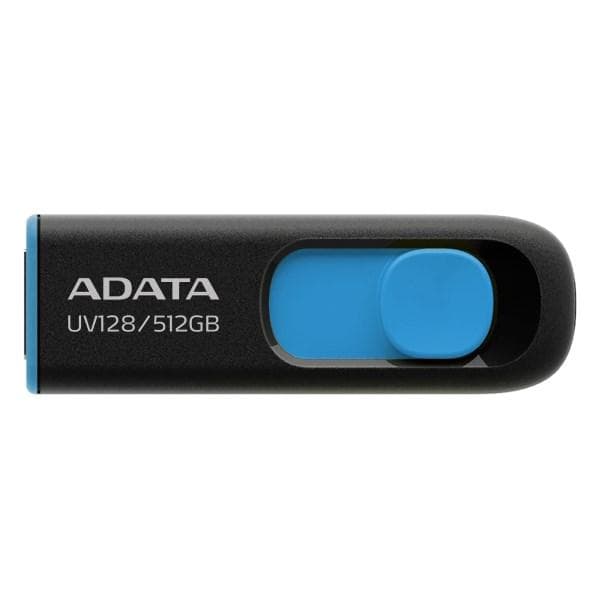 ADATA Flash Disk 512GB UV128, USB 3.2, čierno-modrá 1