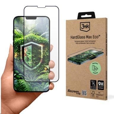 3mk tvrdené sklo HardGlass Max Eco pre Apple iPhone 13/13 Pro/14/16E 1