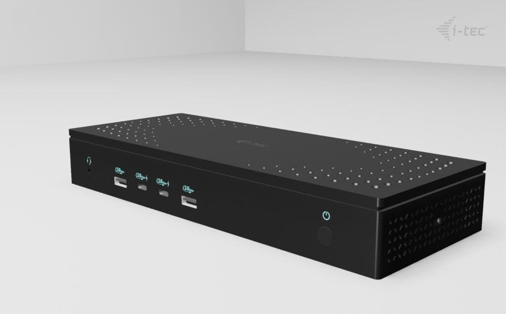 i-tec Universal 5x 4K Display Docking Station, Power Delivery 100W 1