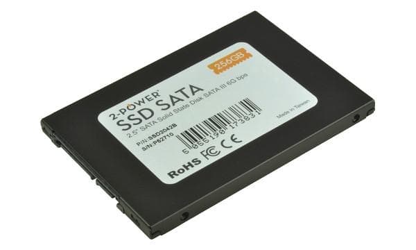2-Power SSD 256GB 2.5" SATA III 6Gbps (Read 500MB/s, Write500MB/s) 3 YEARS WARANTY 1