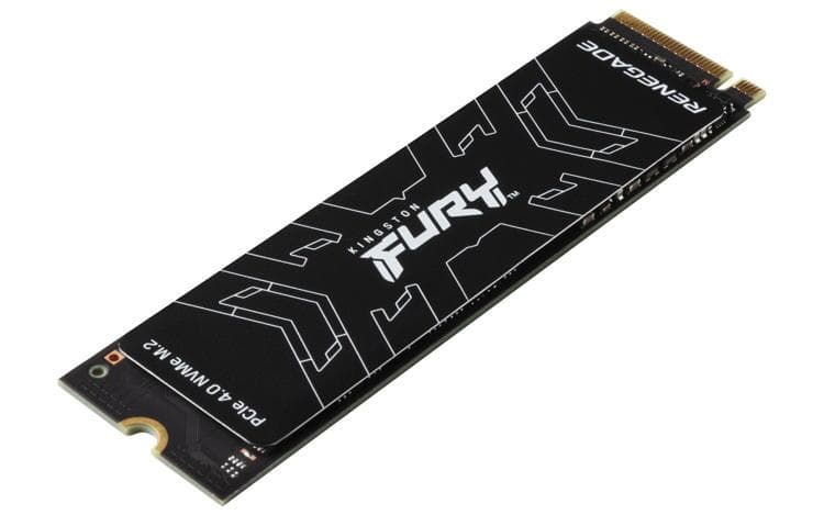 Kingston Flash SSD 1000G RENEGADE PCIe 4.0 NVMe SSD W/ HEATSINK 1