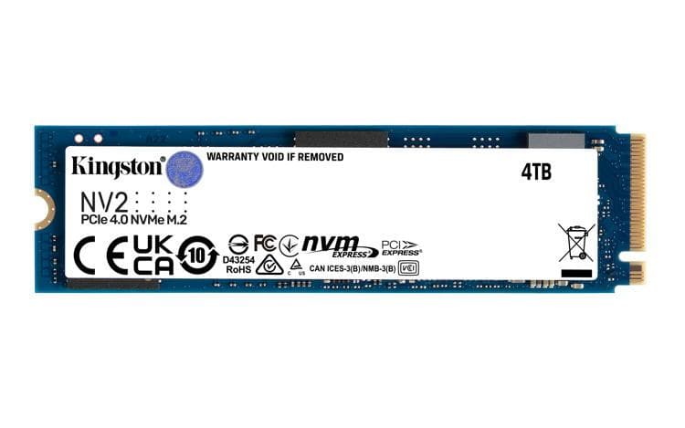 Kingston Flash SSD 2000G NV3 M.2 2280 PCIe 4.0 NVMe SSD