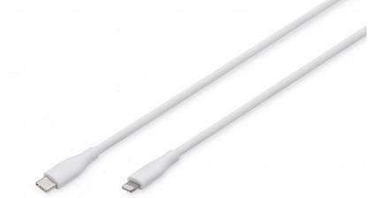 Digitus USB-C Silicone káblový kábel, USB-A - USB-C 2m, USB 2.0, 60W, čierna 1