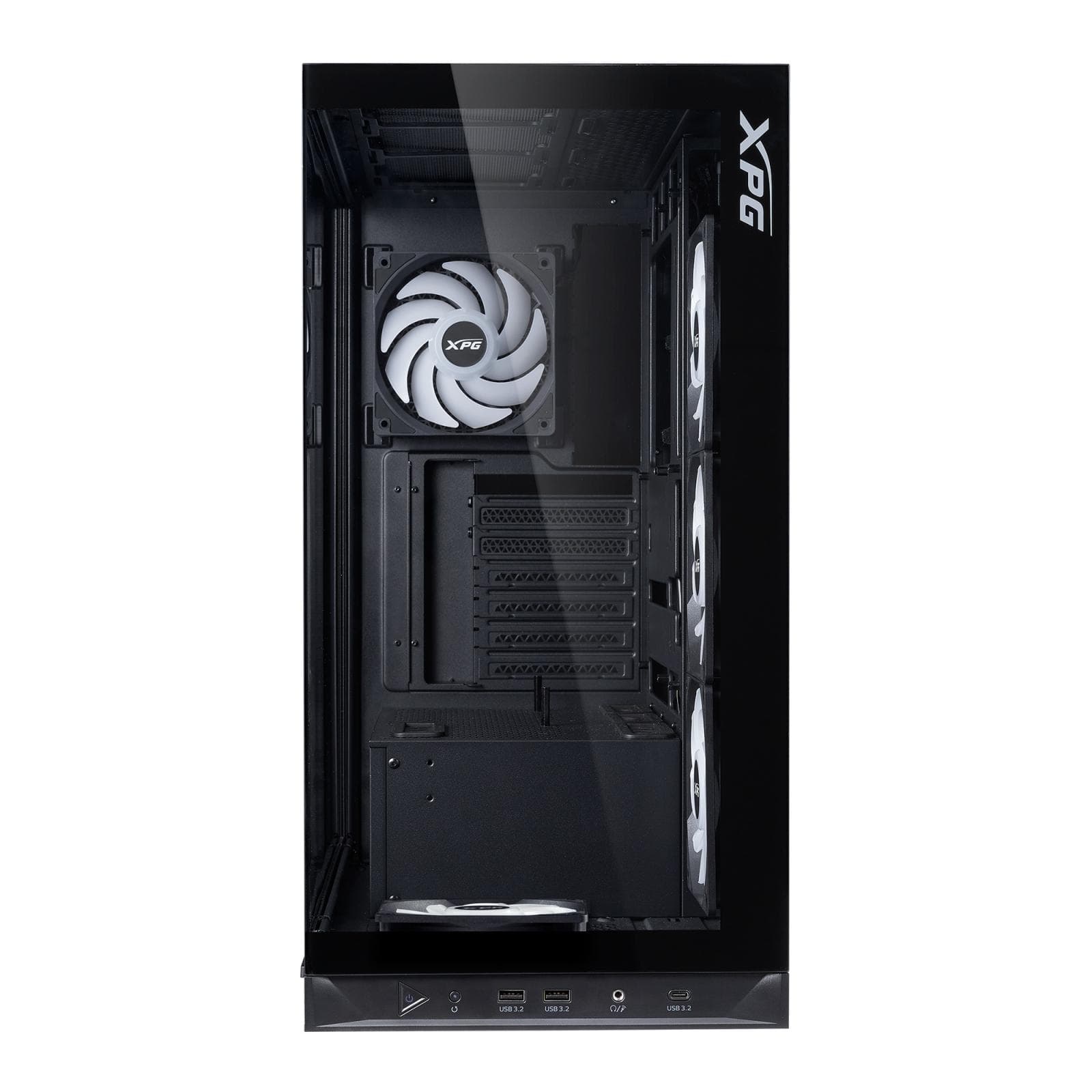 Adata XPG INVADER X BTF/Midi Tower/Transpar./Čierna 1