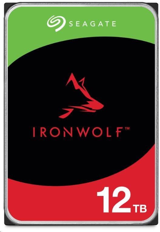 SEAGATE HDD 12TB IRONWOLF (NAS), 3.5", SATAIII, 7200 RPM, Cache 256MB 1