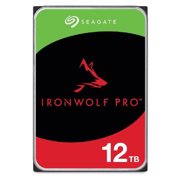 SEAGATE HDD 12TB IRONWOLF PRO (NAS), 3.5", SATAIII, 7200 RPM, Cache 256MB, CMR 1