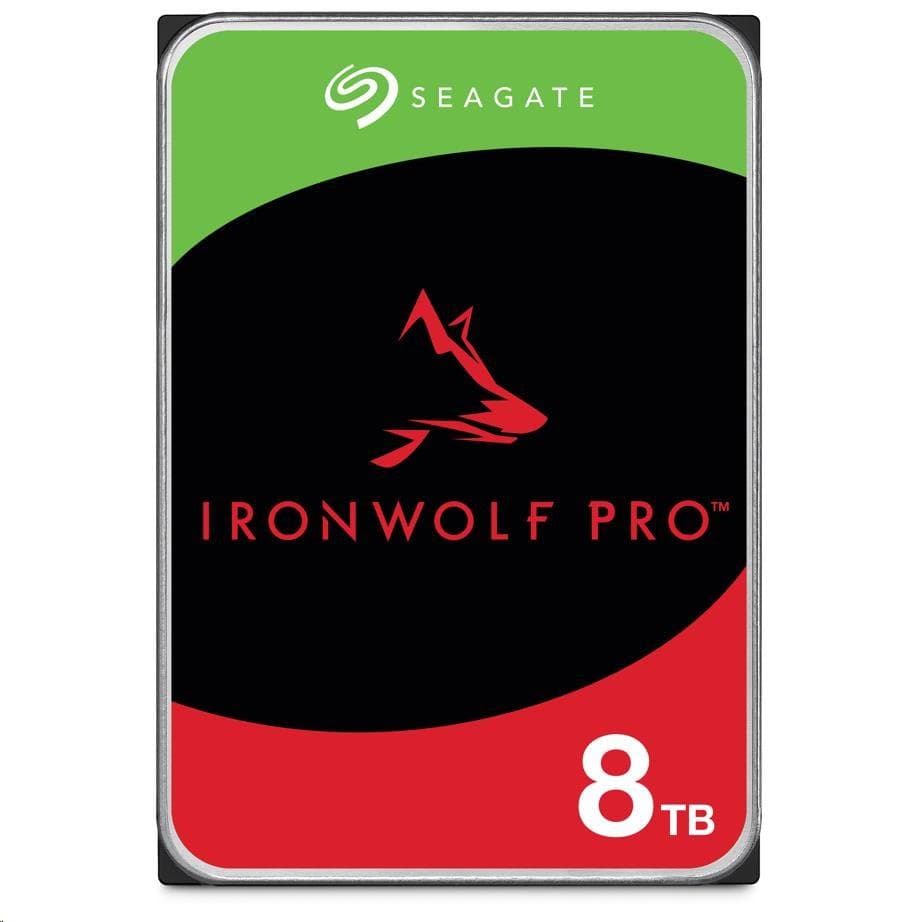 SEAGATE HDD 8TB IRONWOLF PRO (NAS), 3.5", SATAIII, 7200 RPM, Cache 256MB 1
