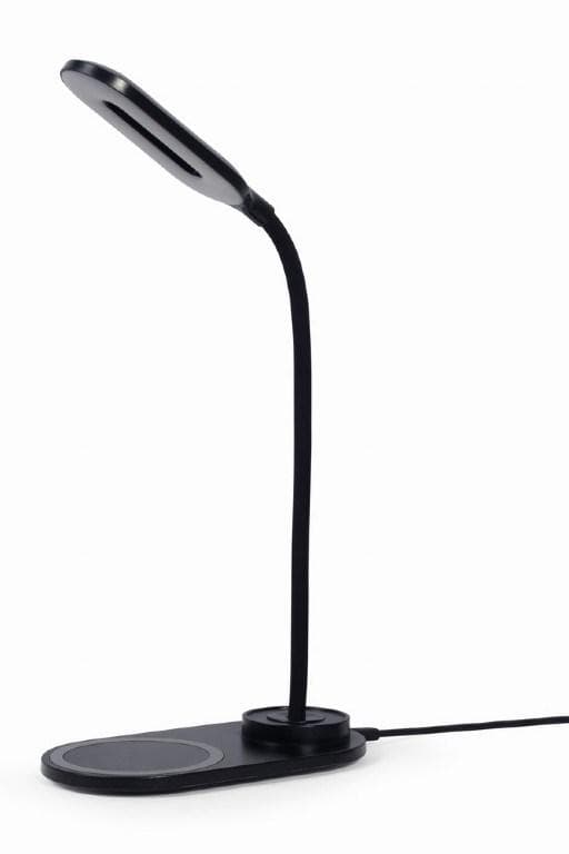 GEMBIRD Bezdrôtová QI nabíjačka, 10W, s LED lampičkou, čierna
