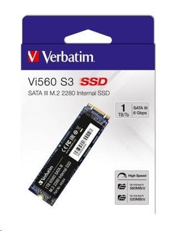 VERBATIM SSD Vi560 S3 M.2 2TB SATA III, W 550/R 500MB/s 1