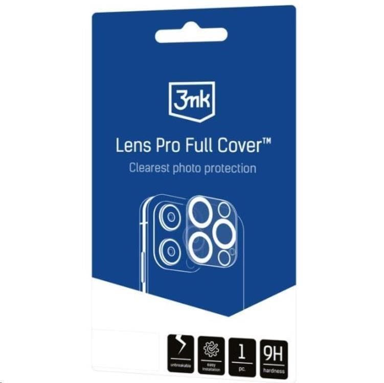 3mk Lens Pro Full Cover pre Apple iPhone 14 Pro/14 Pro Max 1