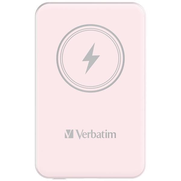 VERBATIM Powerbanka Charge 'n' Go, Magnetická, 5000 mAh, USB-C, Ružová 1