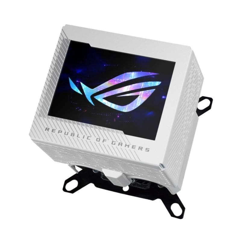 ASUS vodný blok CPU ROG RYUJIN III WB, 3.5" LCD displej, biela 1
