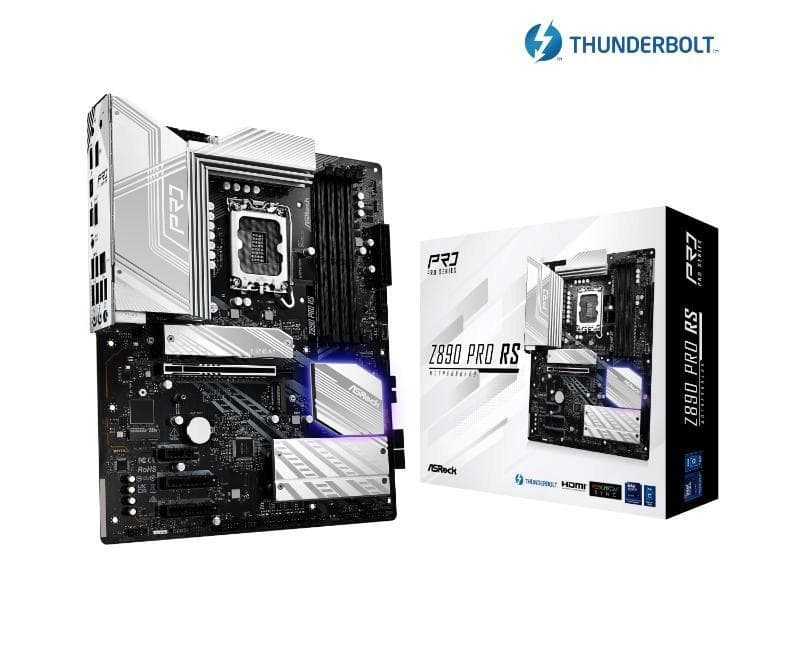 ASRock MB Sc LGA1851 Z890 PRE RS, Intel Z890, 4xDDR5, 1xDP, 1xHDMI, 2xThunderbolt, WI-FI 1