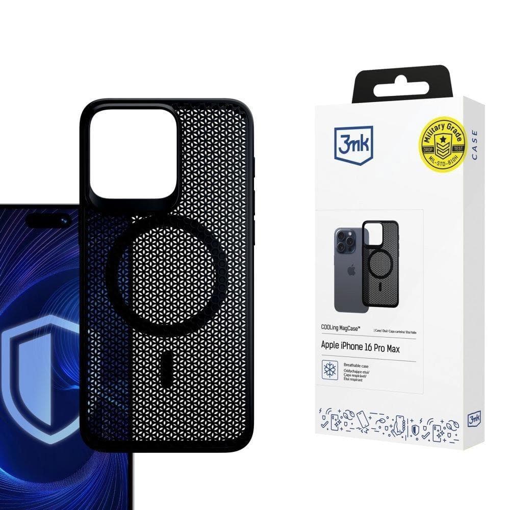 3mk ochranný kryt Cooling Magcase pre Apple iPhone 16 Pre Max 1