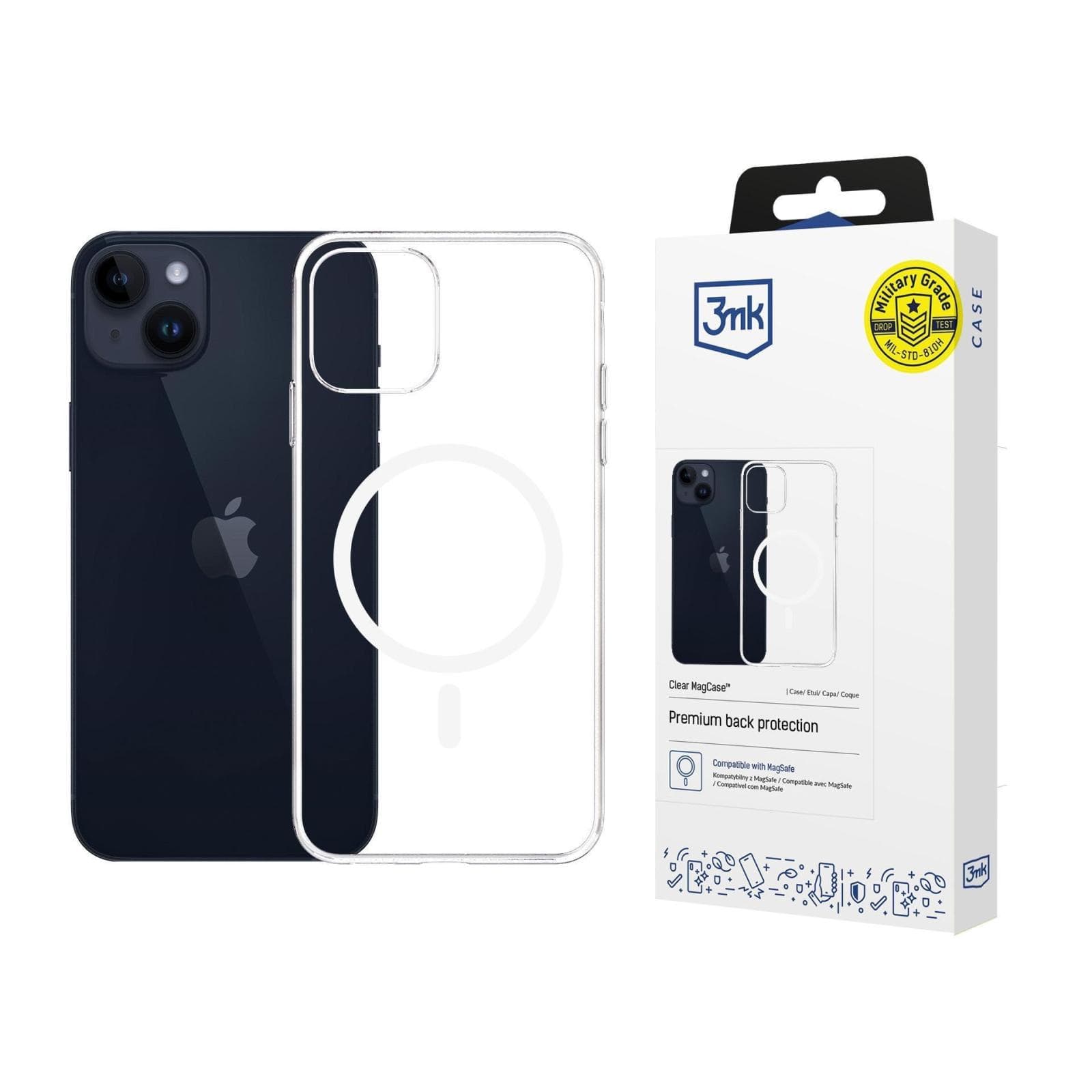 3mk ochranný kryt Clear MagCase pre Apple iPhone 15 Pro Max 1