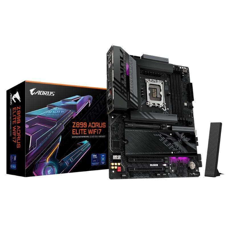 GIGABYTE MB Sc LGA1851 Z890, ELITE WIFI7, Intel Z890, 4xDDR5, 1xDP, 1xHDMI, 1xThunderbolt, WiFi 1
