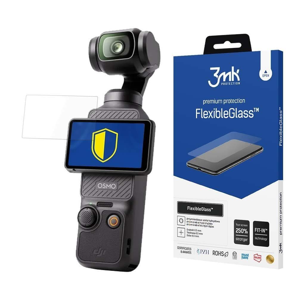 3mk hybridné sklo FlexibleGlass pre DJov Osmo Pocket 3 1