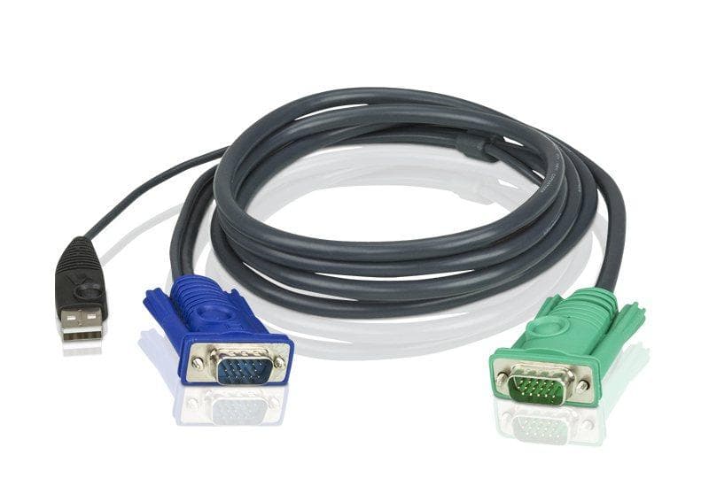 ATEN integrovaný kábel 2L-5202U pre KVM USB 1.8 M 1