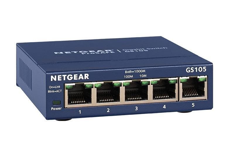 Netgear 5x 10/100/1000 Ethernet Unmanaged Switch 1