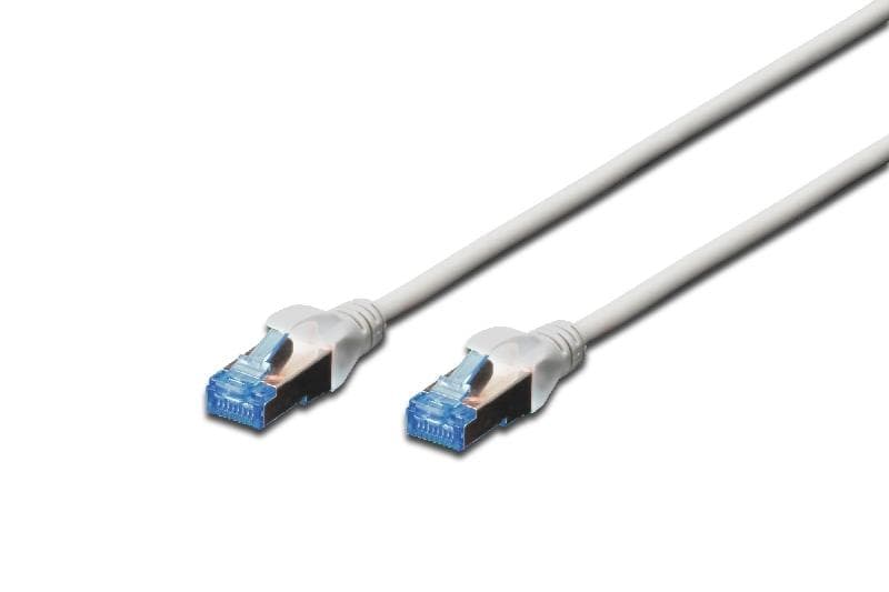 Digitus Patch Cable, SF-UTP, CAT 5e, AWG 26/7, meď, sivý 7m