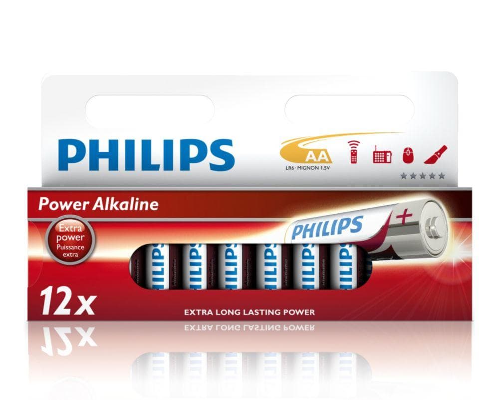 Philips batéria AA Power Alkaline - 12ks 1