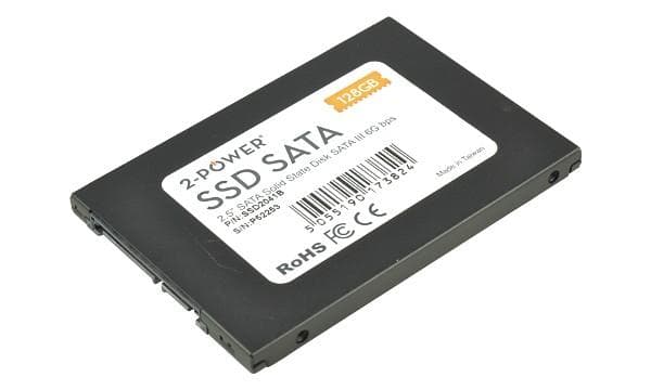 2-Power SSD 128GB 2.5" SATA III 6Gbps (Read 500MB/s, Write500MB/s) 3 YEARS WARANTY 1