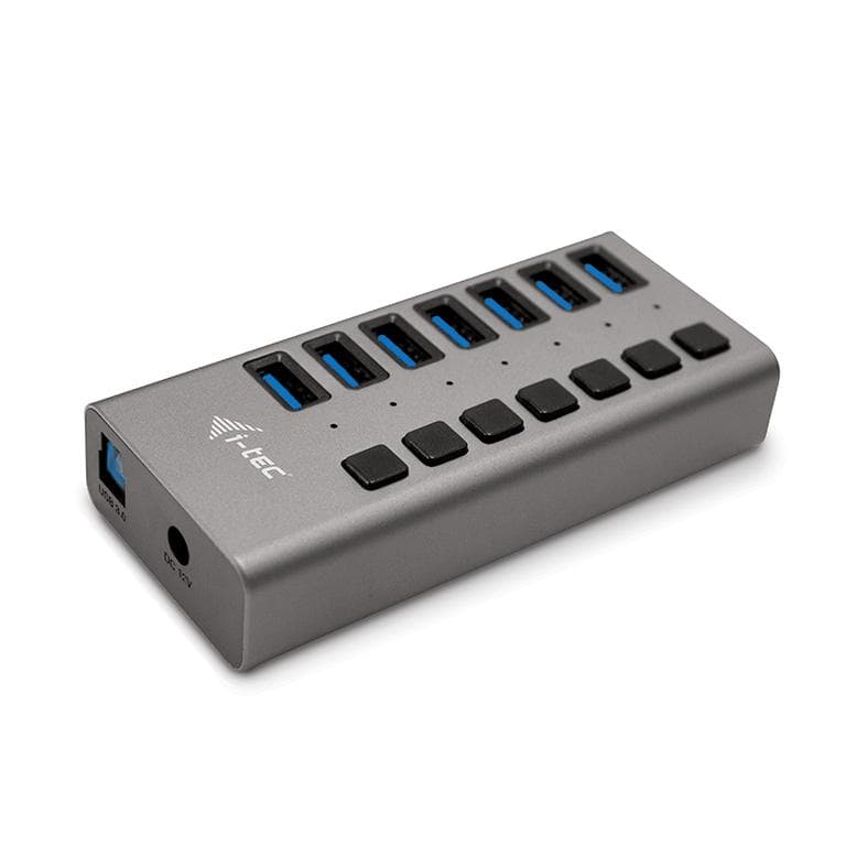 i-tec USB 3.0 Charging HUB 7 Port + Power Adapter 36 W 1