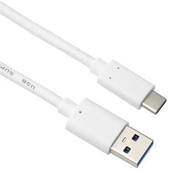 PremiumCord kábel USB-C - USB 3.0 A (USB 3.1 generation 2, 3A, 10Gbit/s) 0,5m biela