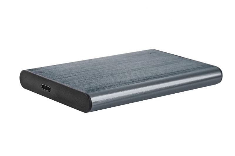Gembird Externý box pre 2,5" disky, USB 3.1, Type-C, brúsený hliník, sivý 1