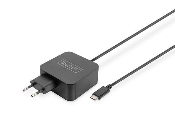DIGITUS Nabíjačka pre notebooky USB-C Napájanie 65W PD3.0